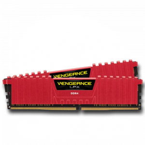 32 GB (2*16 GB) DDR4 3200 MHZ CORSAIR VENGEANCE LPX RED
